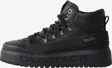 BOGNER Schnürstiefel 'Antwerp' in Schwarz: Vorderseite