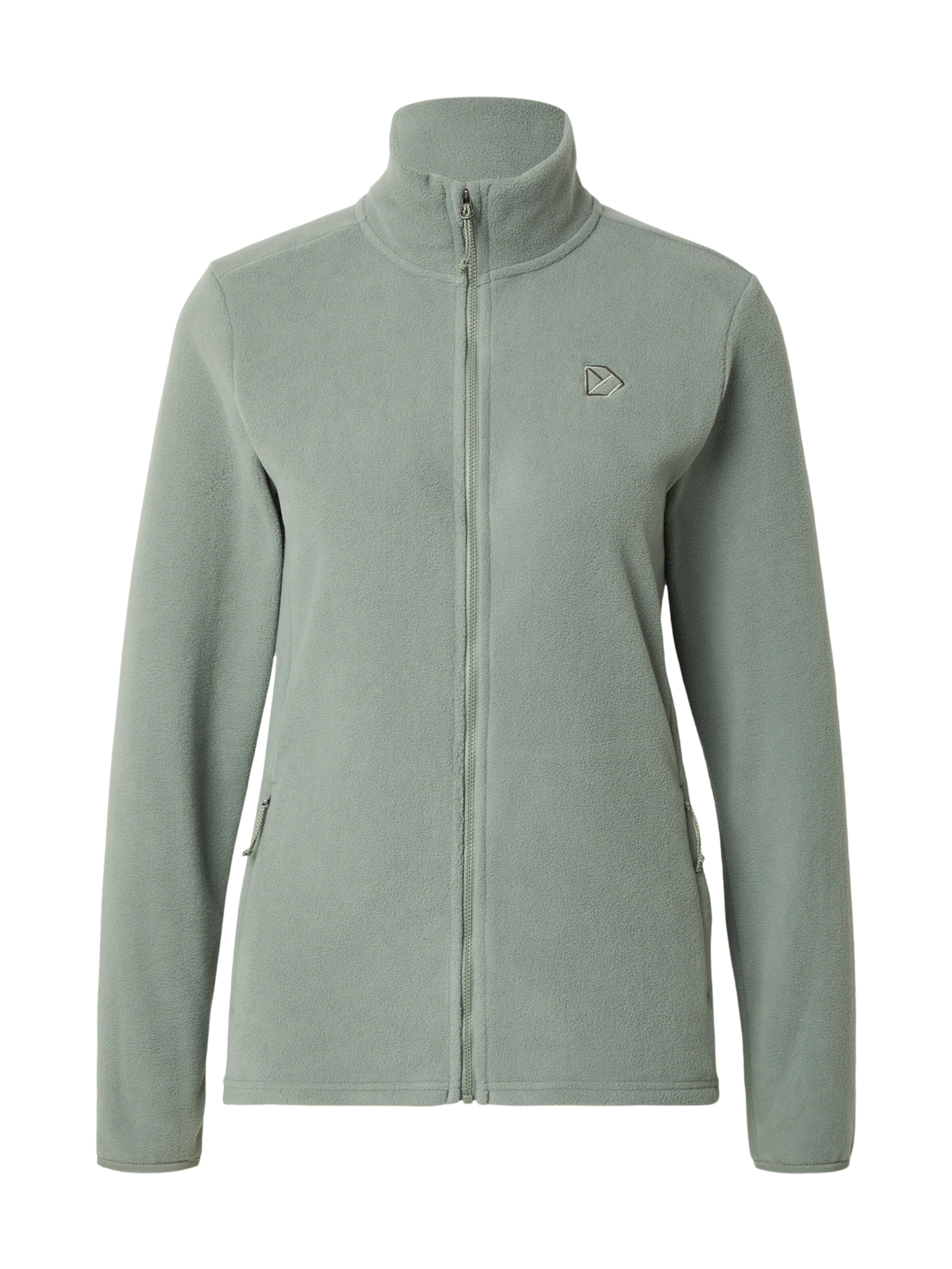 Didriksons Funktionsfleecejacke 'VIONA' in Grün: Vorderseite