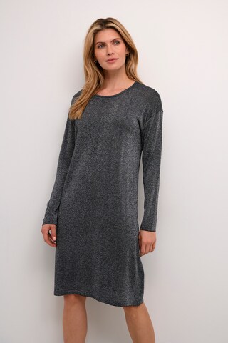 Robes en maille 'CR Jolly' Cream en noir : devant