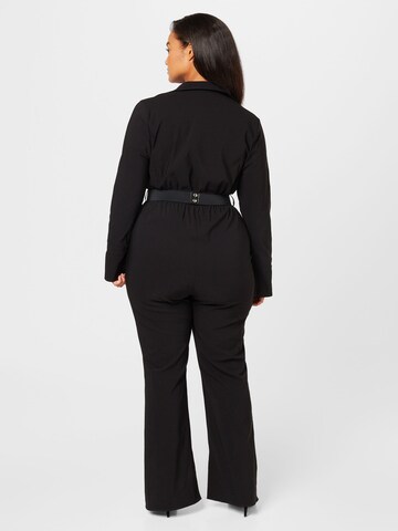 River Island Plus Jumpsuit in Zwart