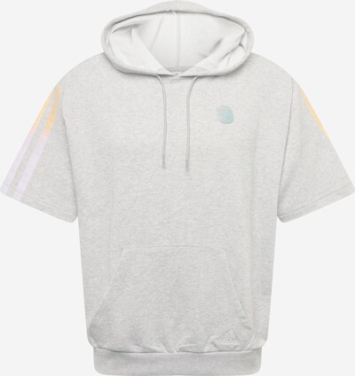ADIDAS PERFORMANCE Sportsweatshirt in gelb / grau / orange, Produktansicht
