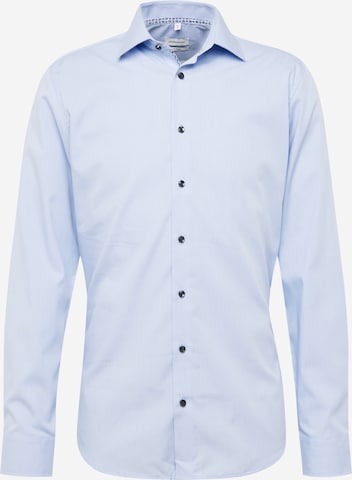 SEIDENSTICKER Klasický střih Společenská košile 'Essential' – modrá: přední strana