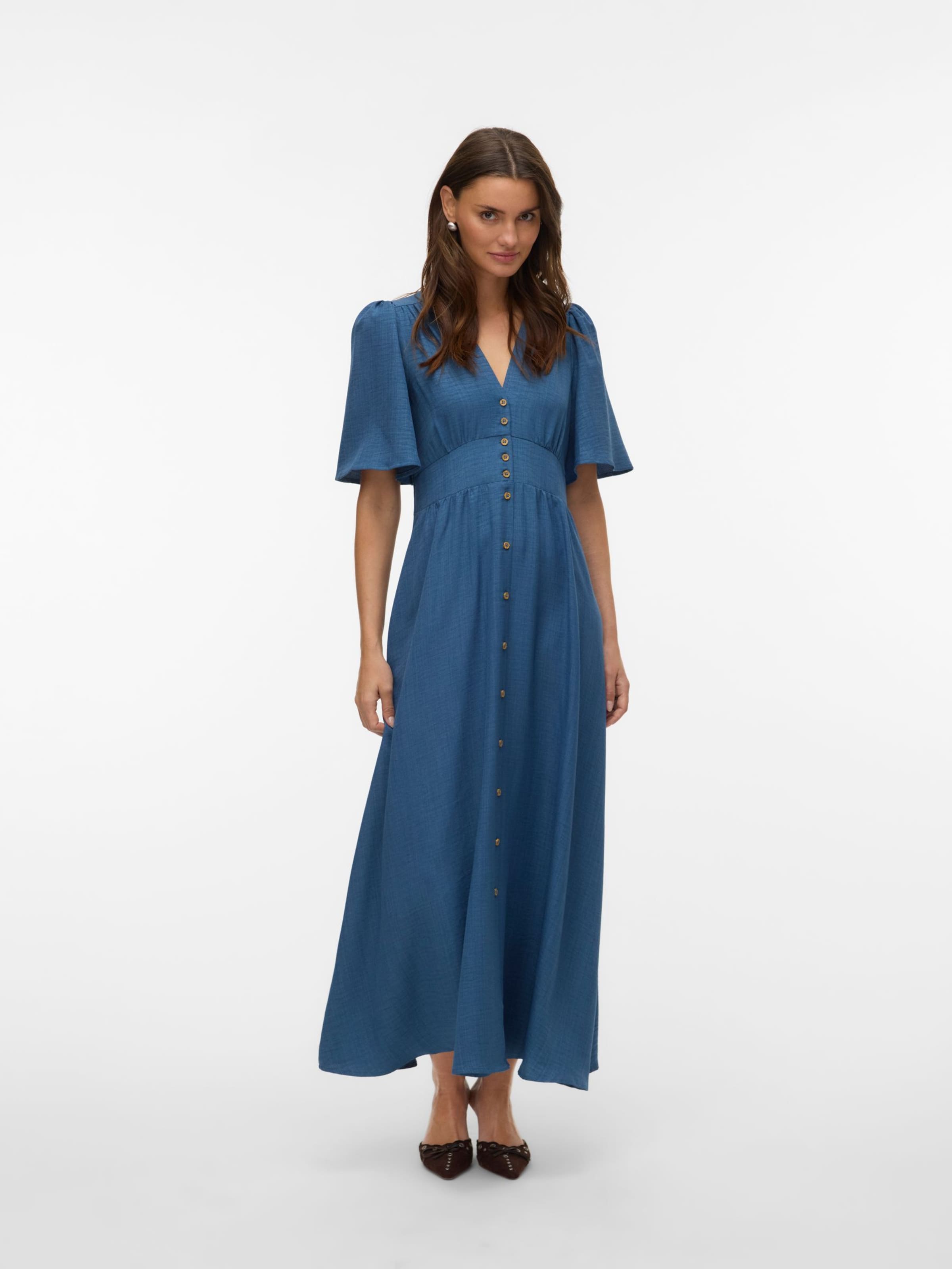 Robe 'VMMELANEY' VERO MODA en bleu : devant