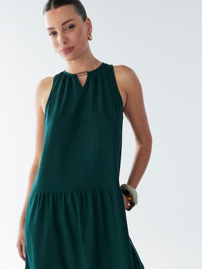 BWLDR Dress 'Rain' in Emerald, Item view