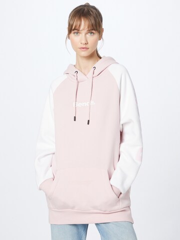 BENCH Sweatshirt 'HALO' in Roze: voorkant