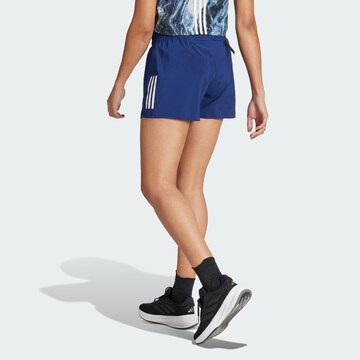 ADIDAS PERFORMANCE Regular Workout Pants 'Own the Run' in Blue