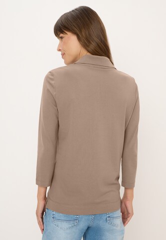 CECIL Poloshirt in Braun