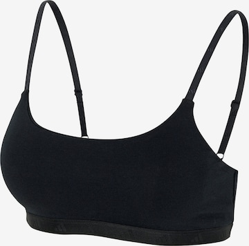ADIDAS SPORTSWEAR Bustier ' Scoop Bralette - Sport Active Essentials ' in Schwarz: Vorderseite
