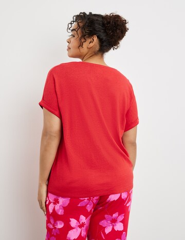 SAMOON Tričko – červená