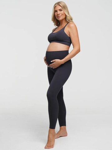 Skinny Leggings 'Seamless Umstandsleggings' cfab (formerly creamy fabrics) en gris