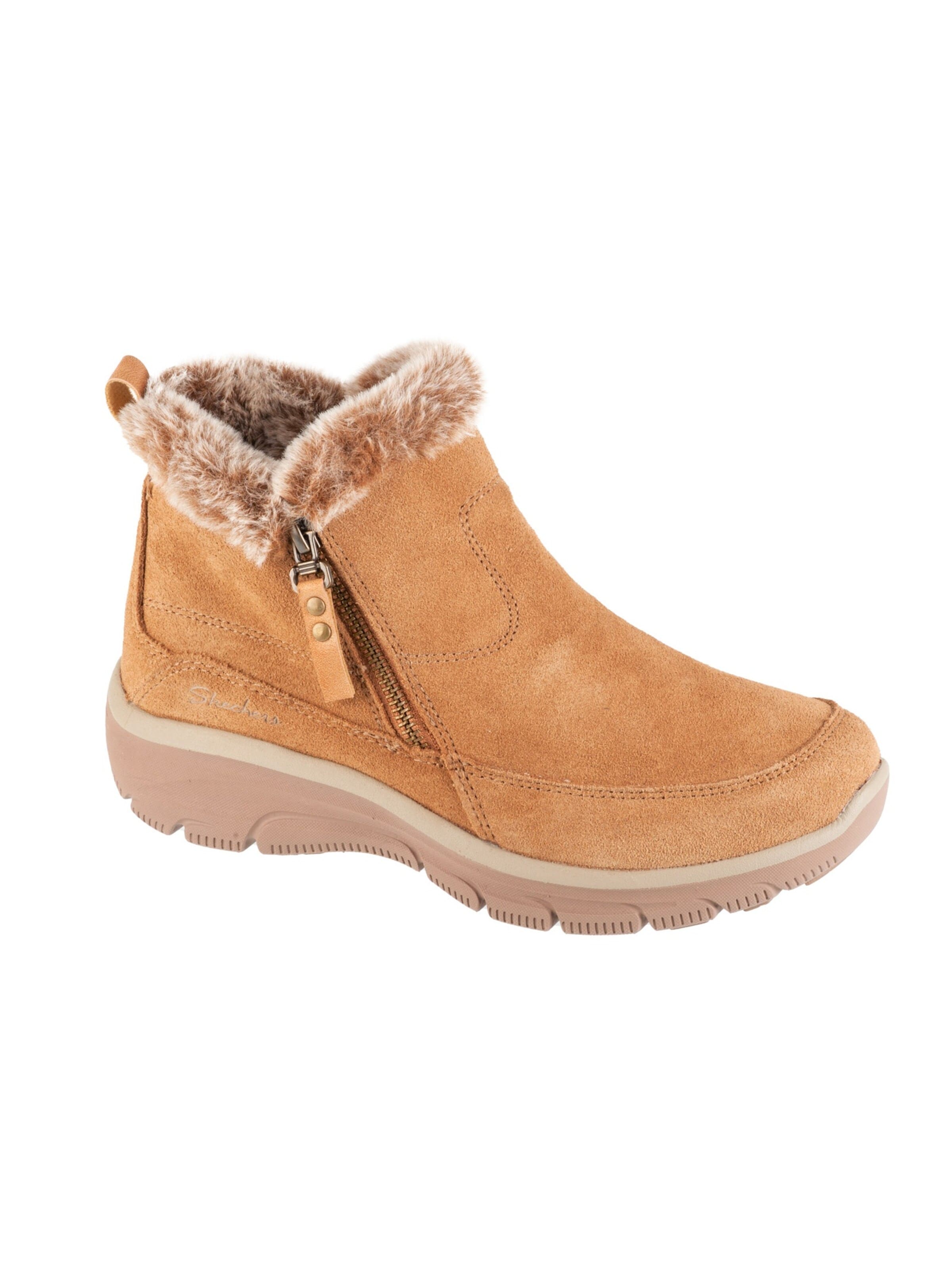 SKECHERS Stiefelette 'Easy Going' in Beige: Vorderseite