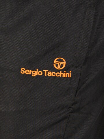 Sergio Tacchini Slimfit Sporthose 'CARSON' in Schwarz