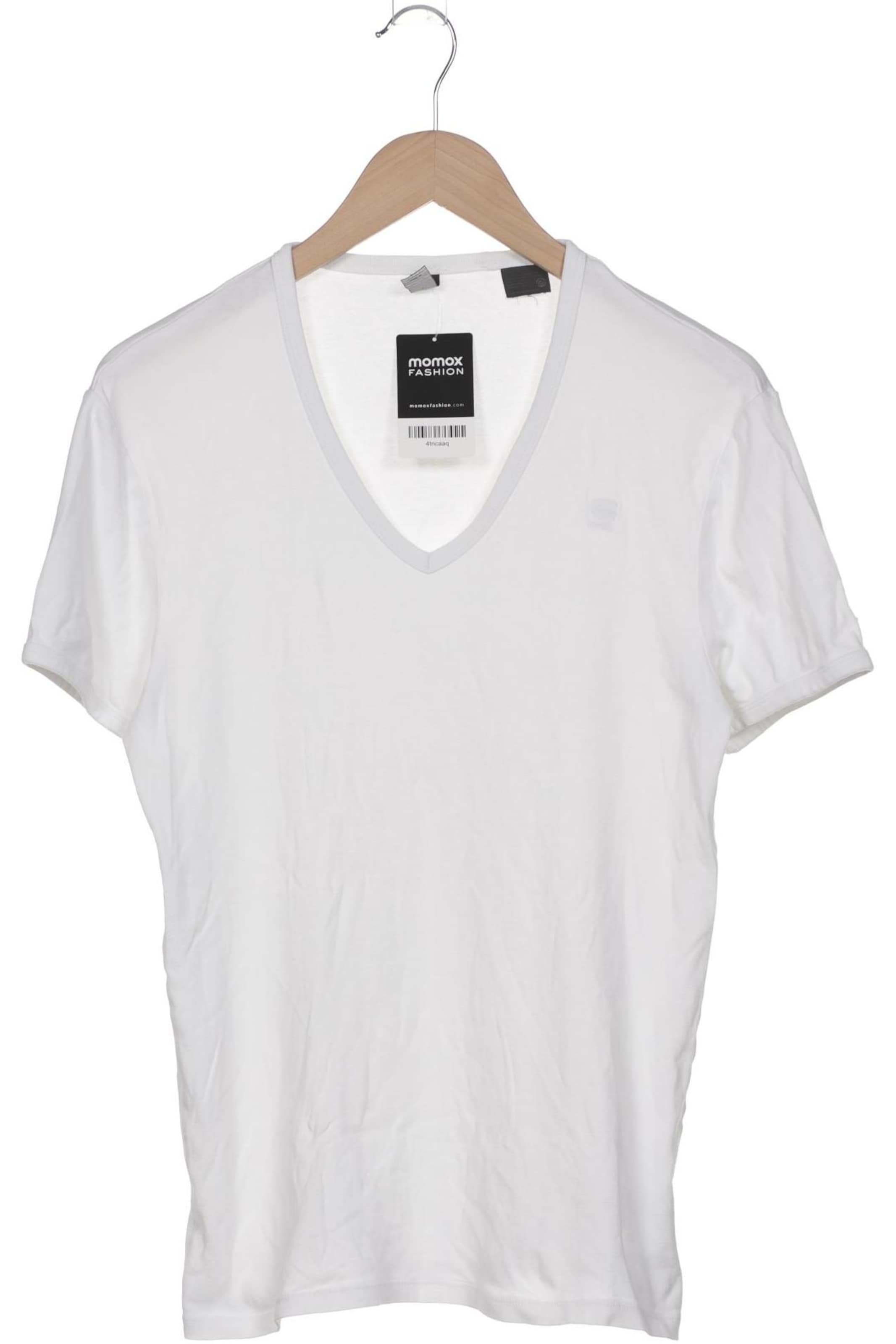 G-STAR T-Shirt L in Weiß: Vorderseite