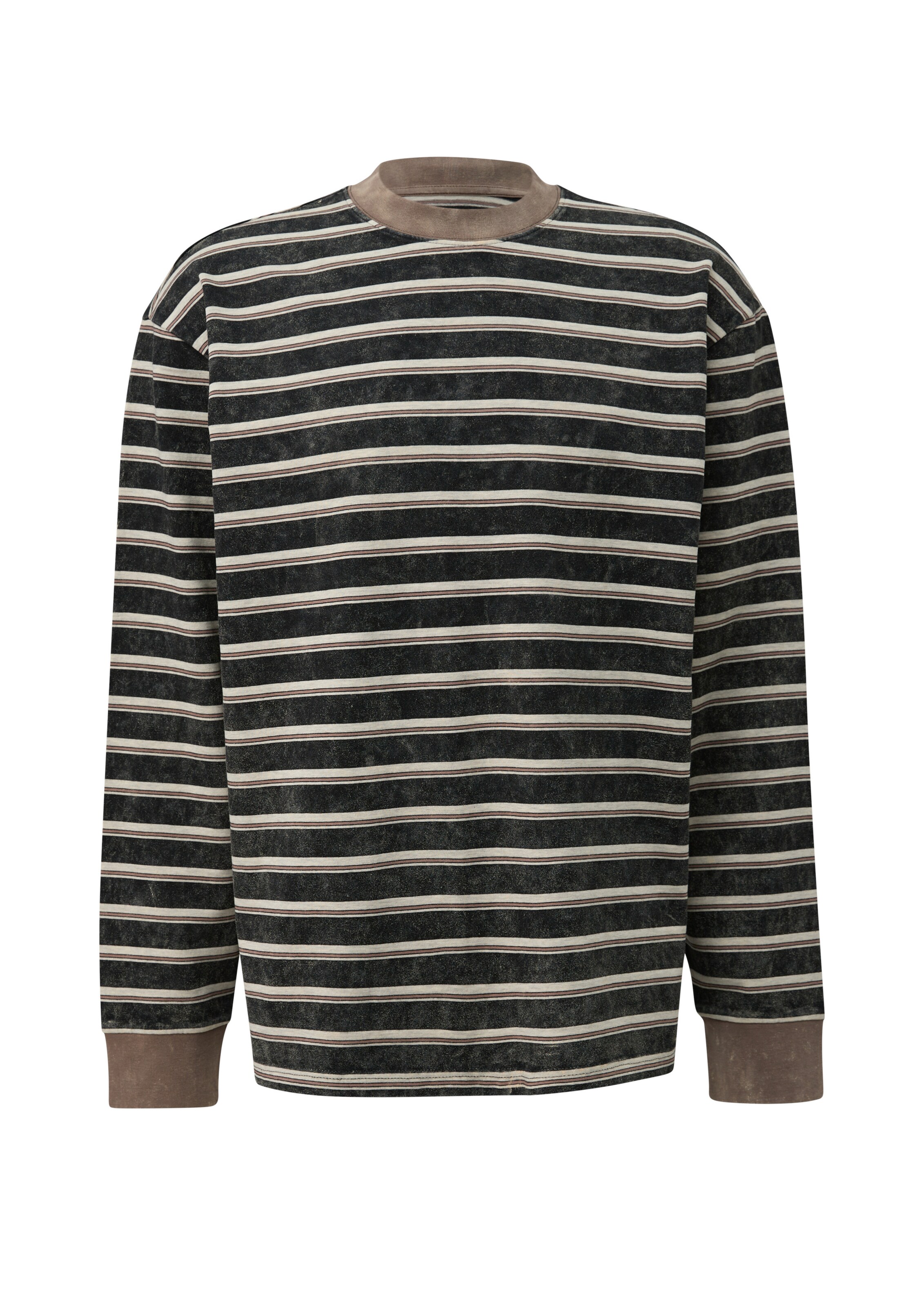 T-Shirt QS en gris : devant