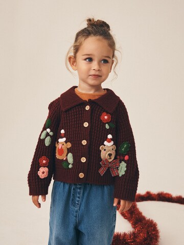Next Knit cardigan in Red: front
