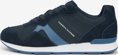TOMMY HILFIGER Matalavartiset tennarit 'RUNNER MIX' värissä laivastonsininen / savunsininen / valkoinen, Tuotenäkymä