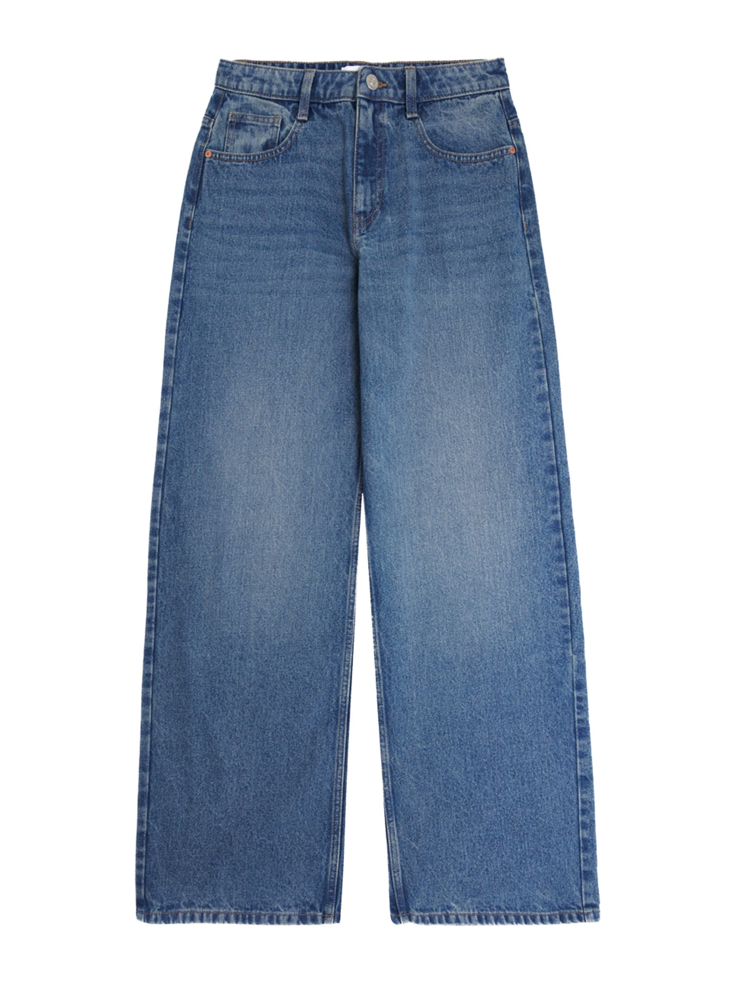 BALMOHK Barrel Farkut 'RITA' värissä sininen: etupuoli