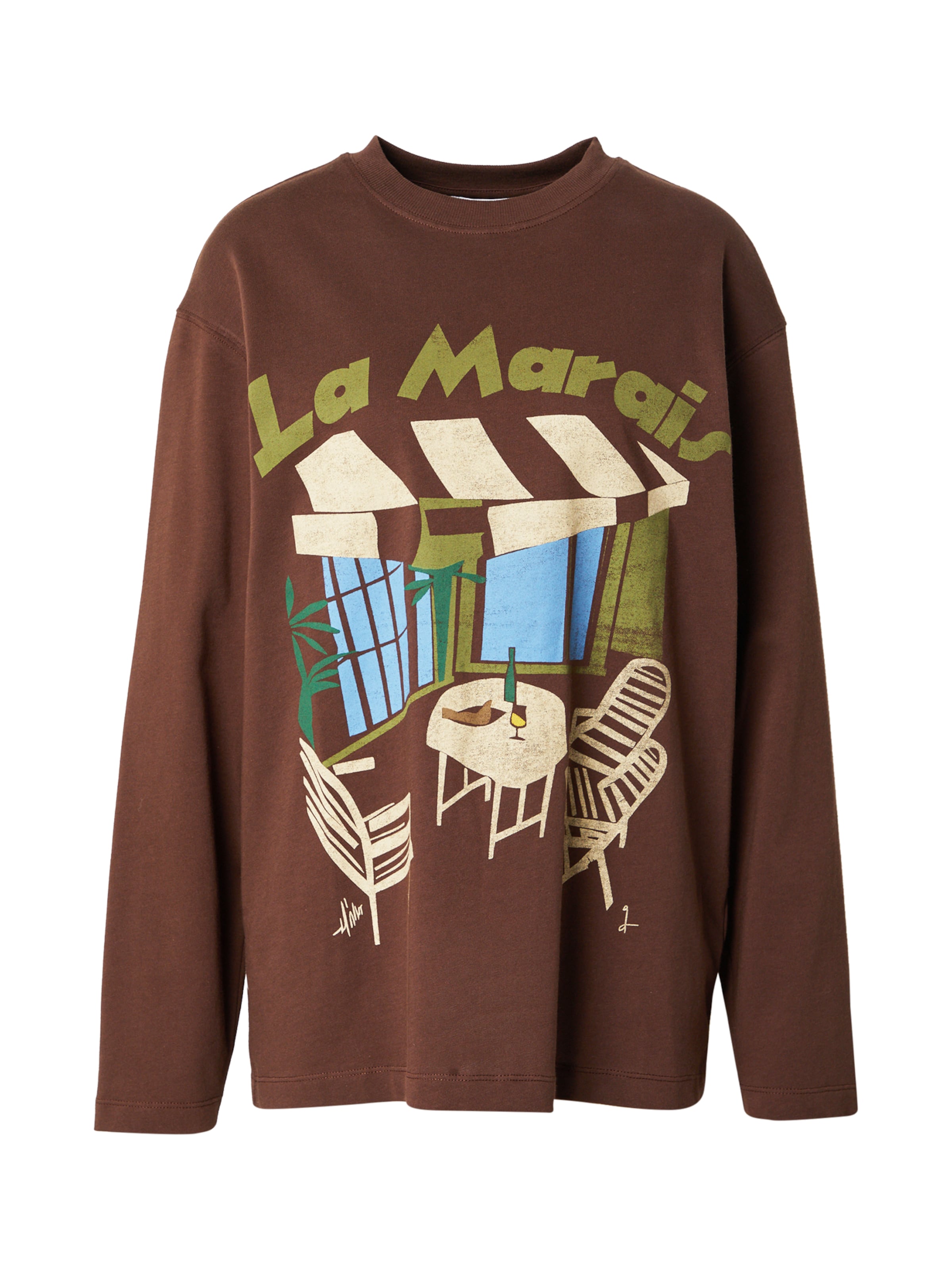 TOPSHOP Tričko - Hnedá: predná strana