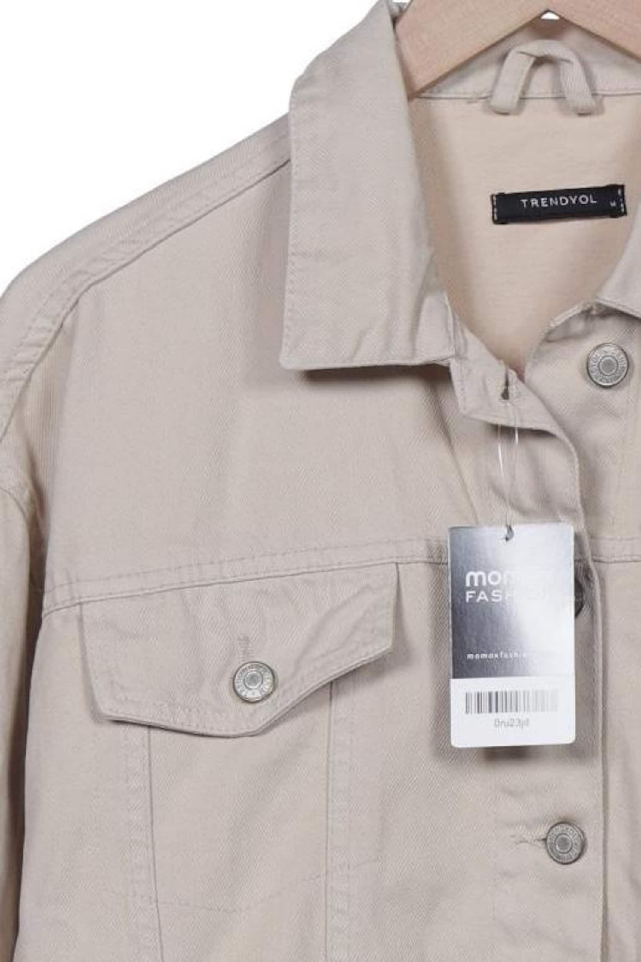 Trendyol Jacket & Coat in M in Beige