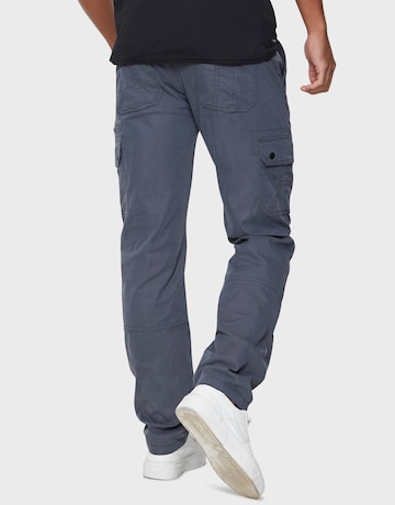 Threadbare Slimfit Cargobroek 'Pane' in Blauw