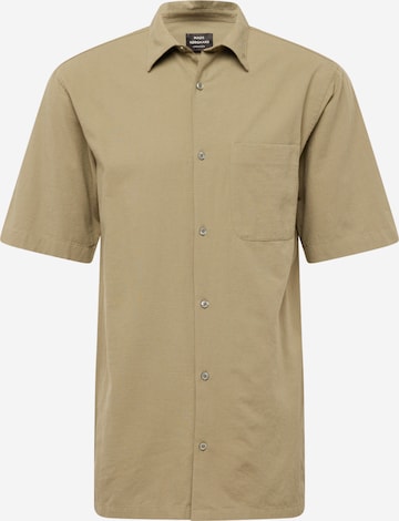 Regular fit Camicia 'Grida' di MADS NORGAARD COPENHAGEN in verde: frontale