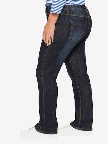 SHEEGO Regular Jeans 'Lana' i blå