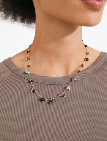 Pilgrim Kette 'Here' in Gold: Vorderseite