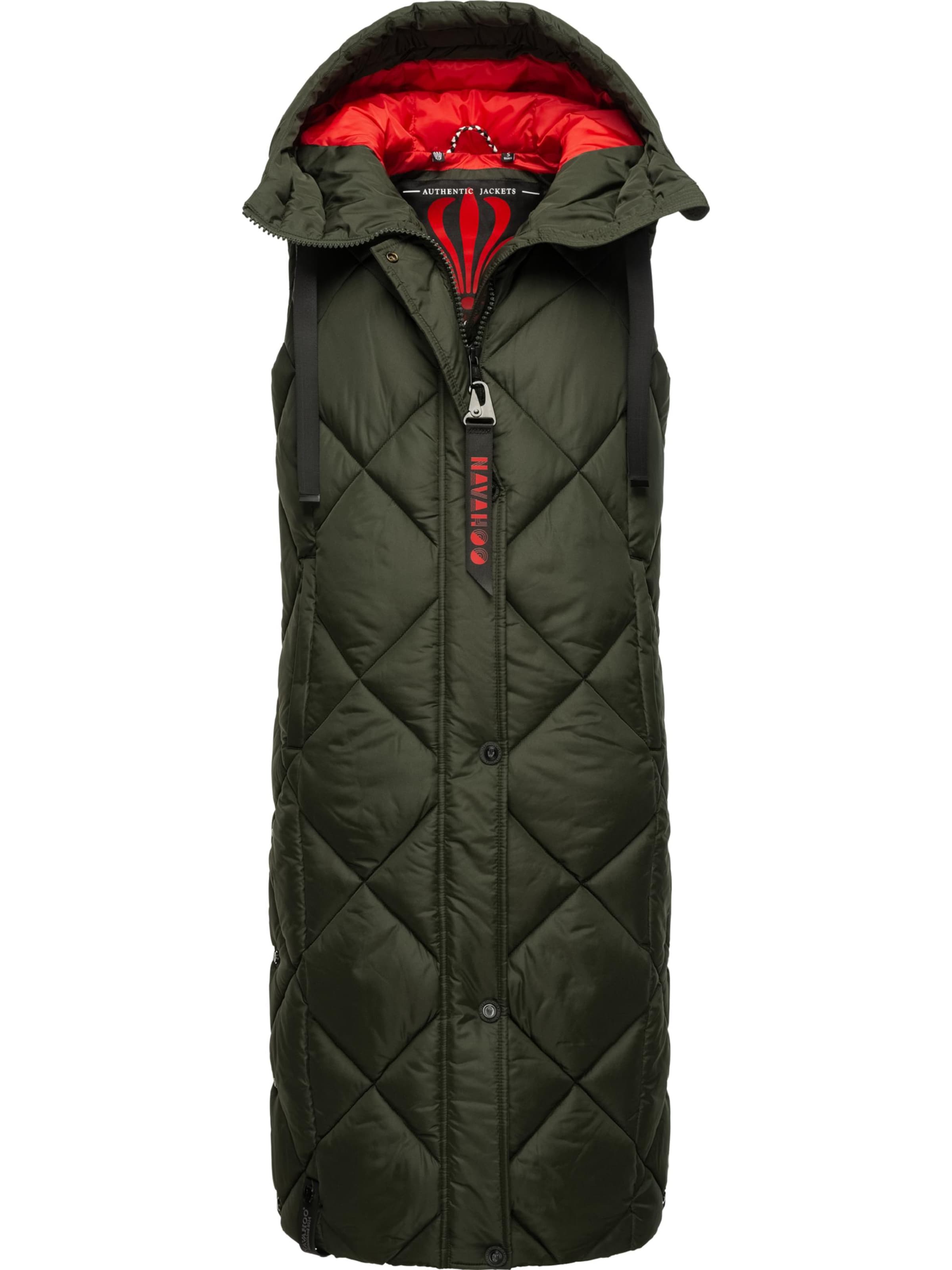 NAVAHOO Vest 'Schnuckel' in Green