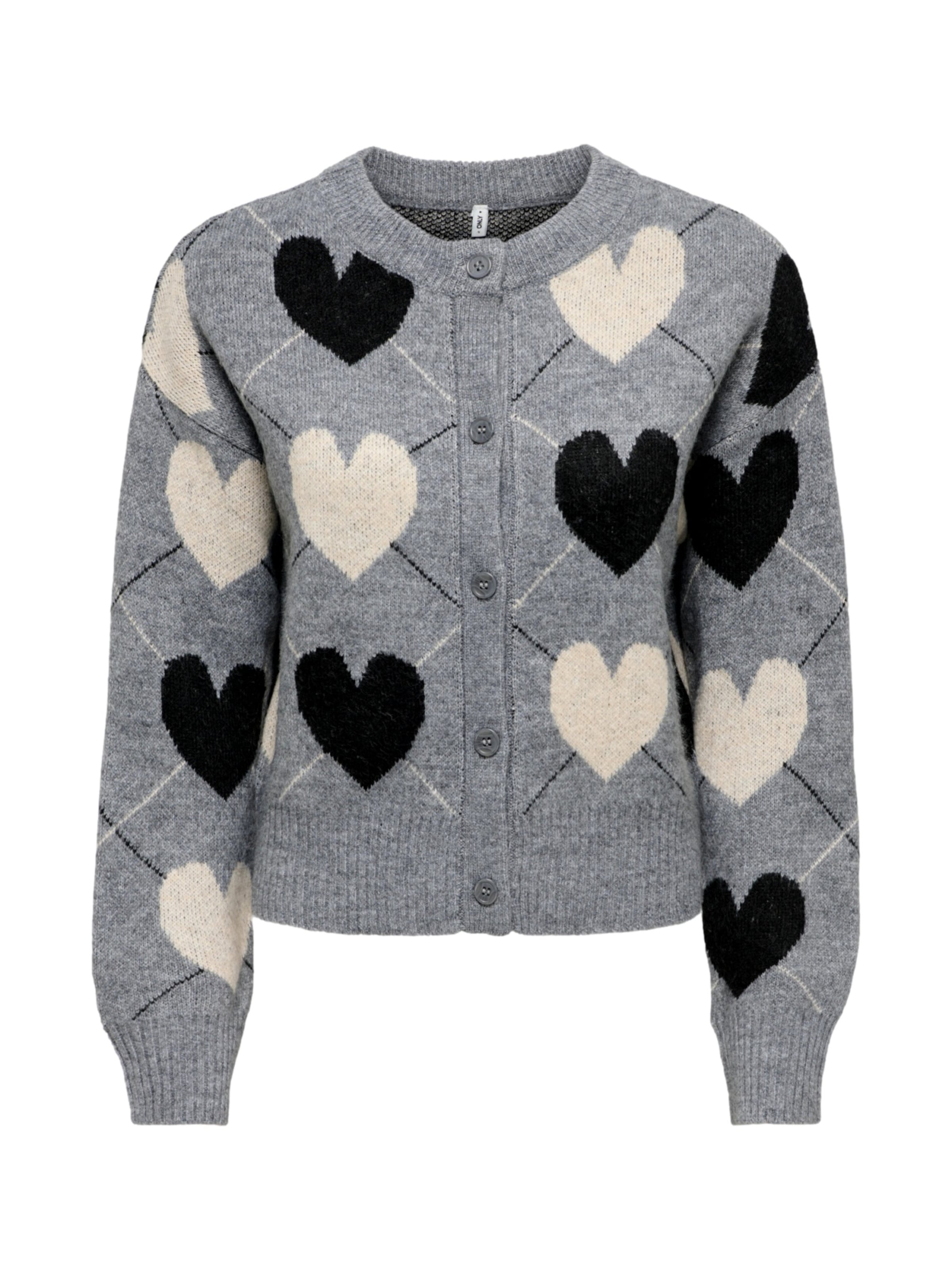 Cardigan 'Ritu' ONLY en gris : devant
