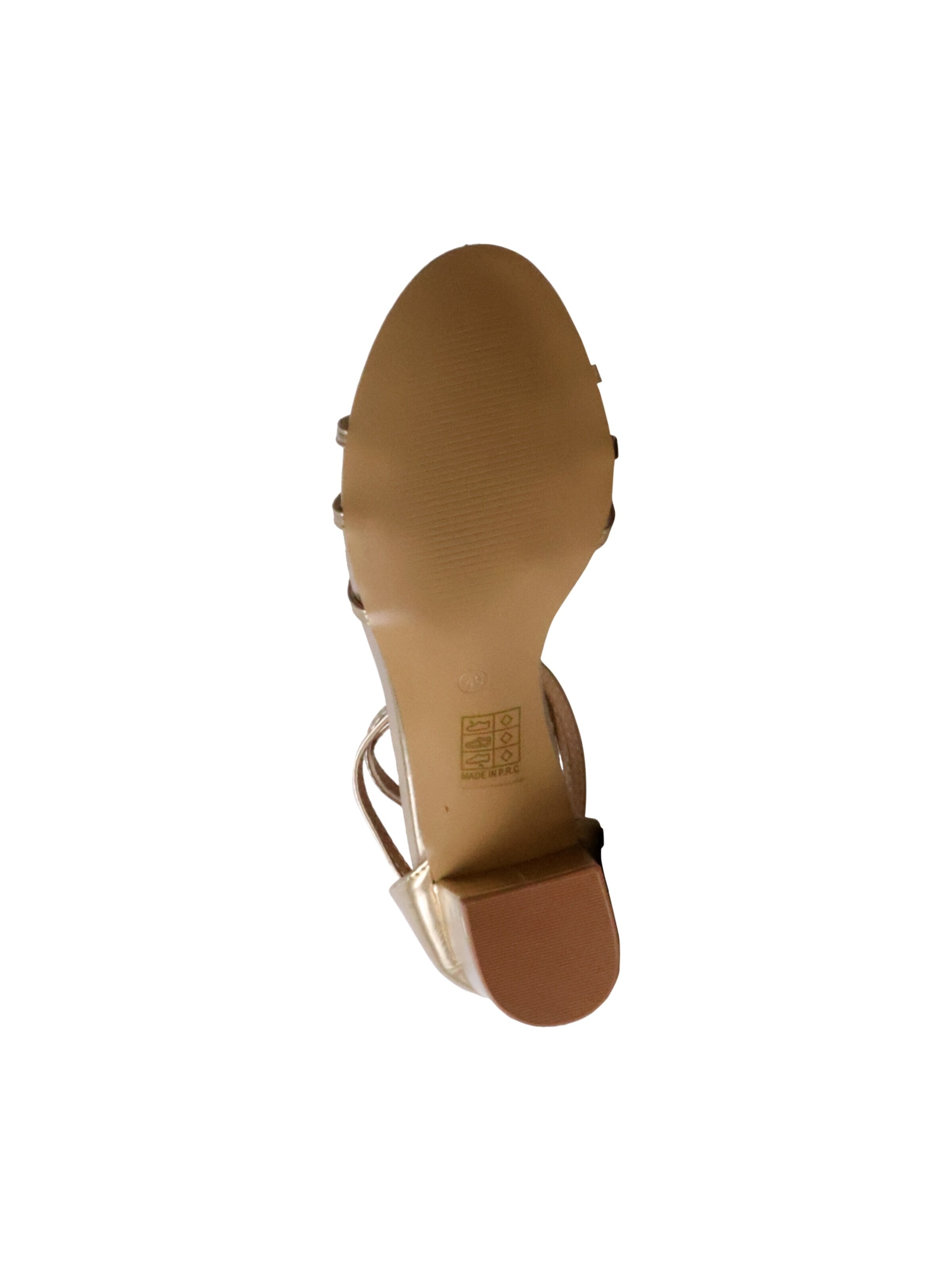 POTI PATI Sandal 'Sandalen mit Absatz' in Bronze