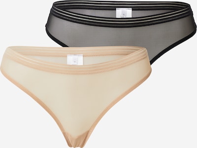 LeGer by Lena Gercke String 'Catharina' in hellbeige / schwarz, Produktansicht