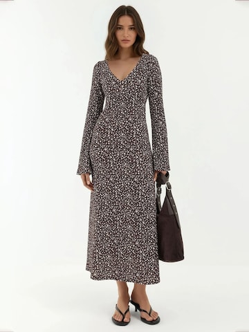 Hiccup Dress 'Maxi' in Brown: front