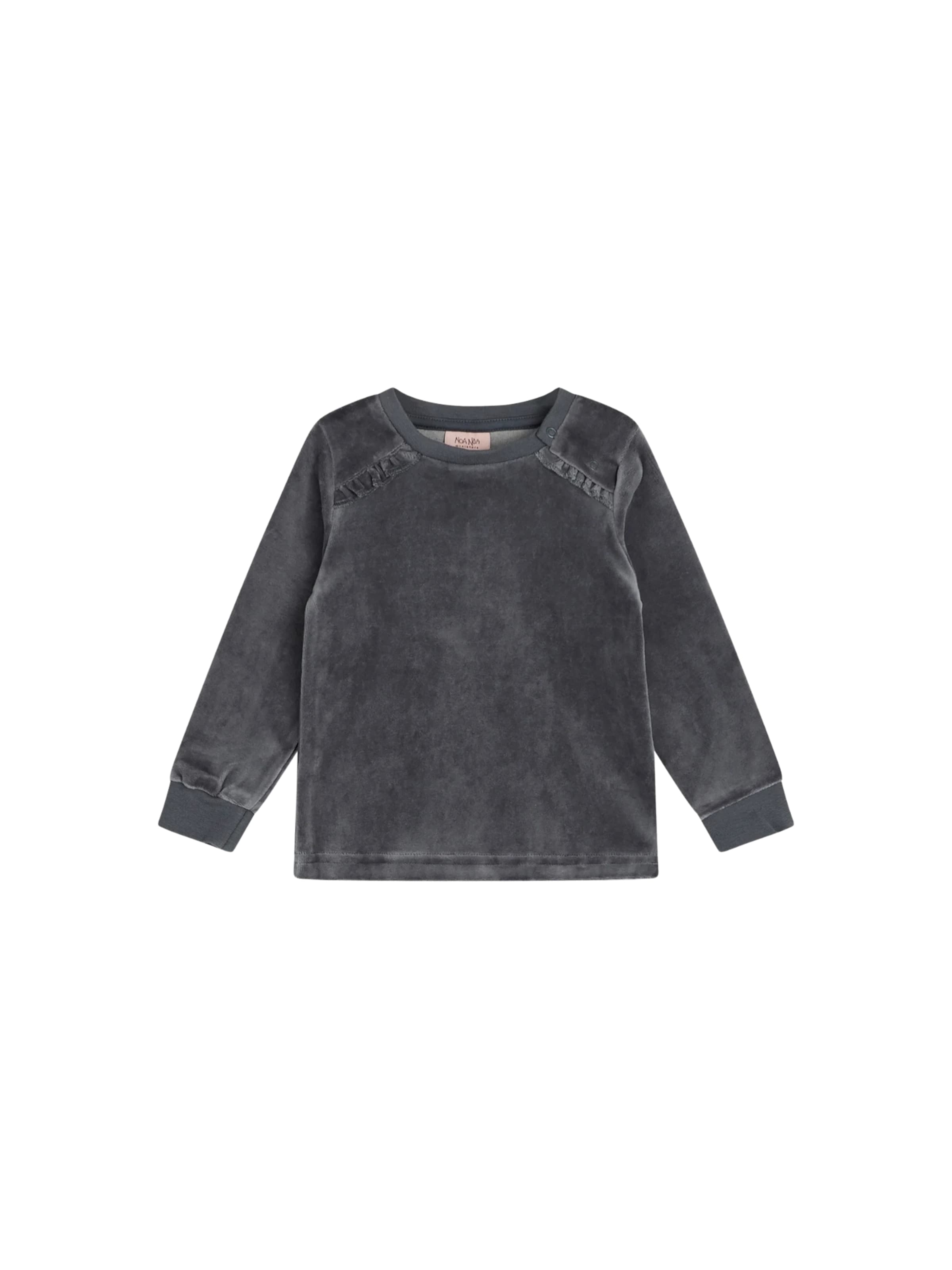 NOA NOA miniature Shirt 'Betty' in Grau: Vorderseite