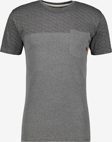 Alife and Kickin Shirt 'Leopold' in Grey: front
