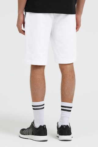 CAMP DAVID Regular Sweatshorts mit Label Print in Weiß