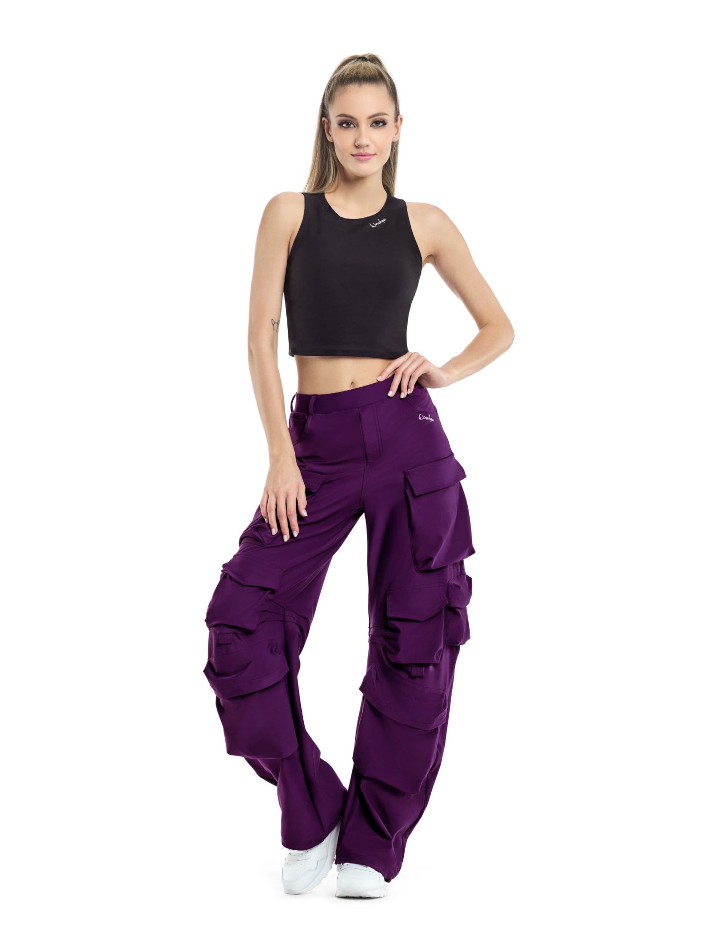 Top sportivo 'AET136C' di Winshape in nero