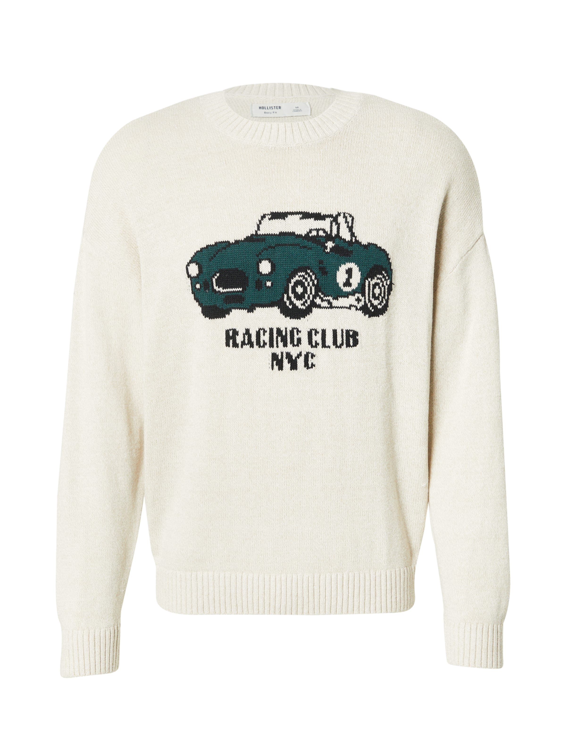 HOLLISTER Pulóver - fehér: elől