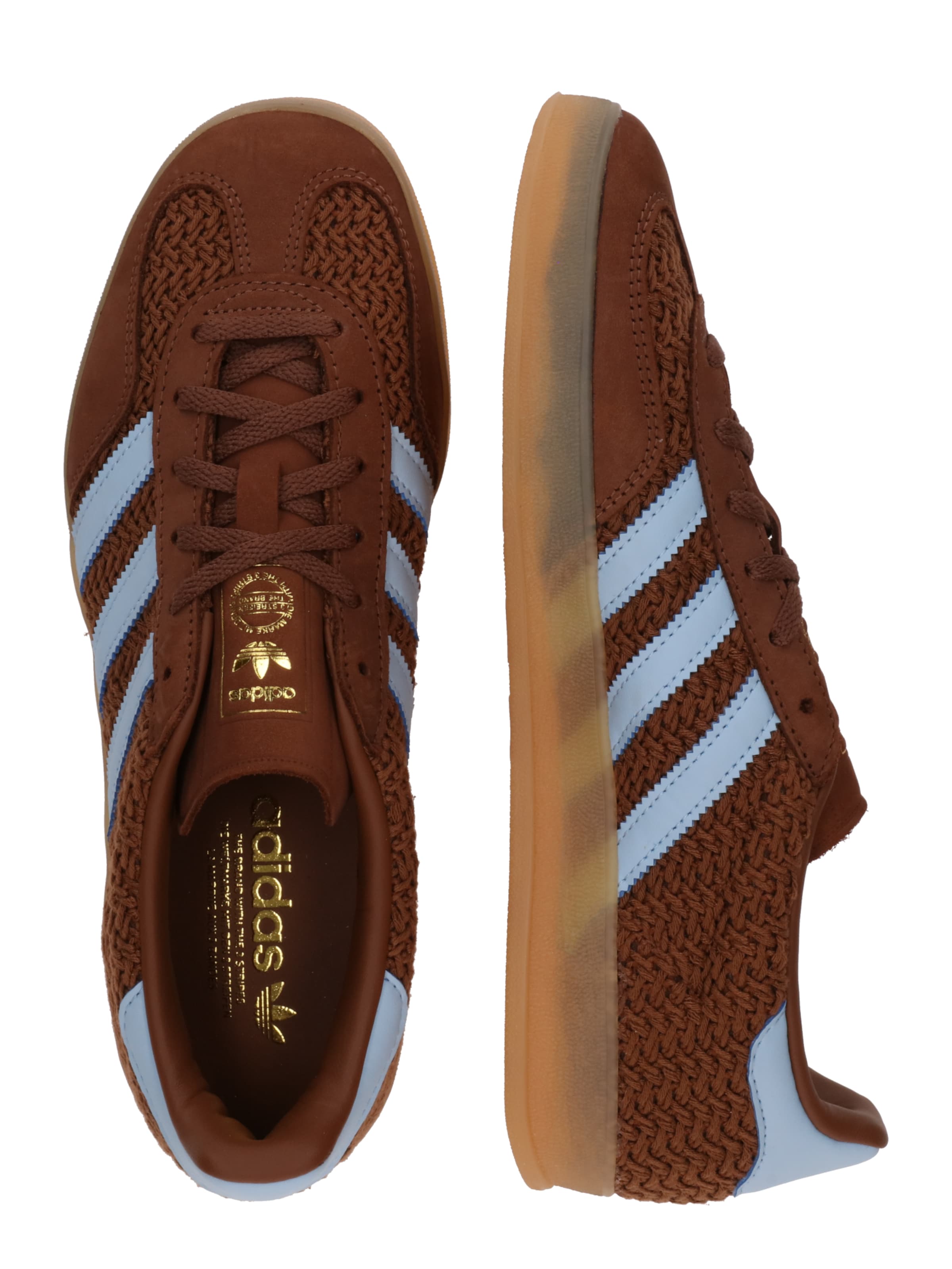 ADIDAS ORIGINALS Tenisky 'GAZELLE' – hnědá