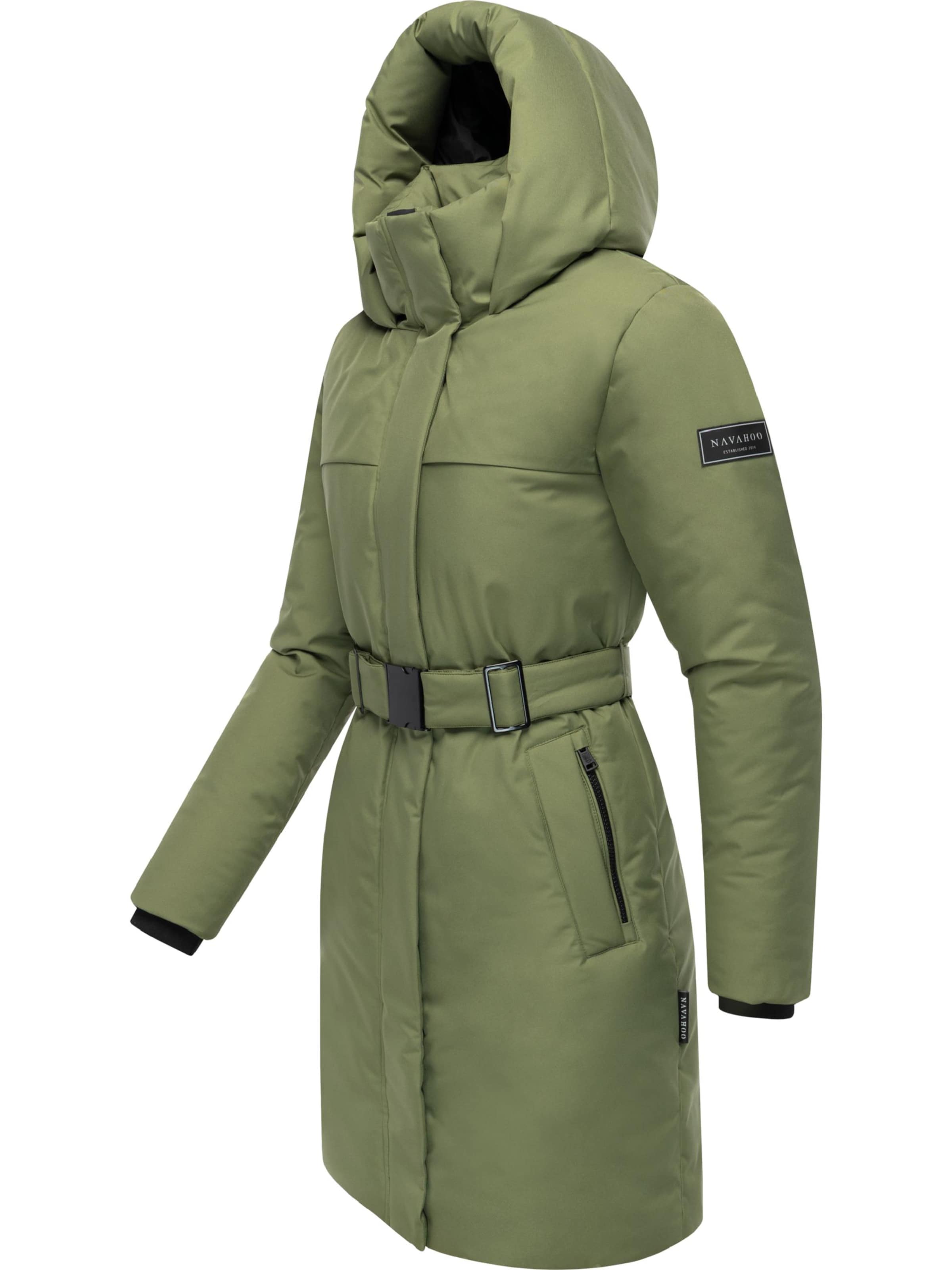 NAVAHOO Mantel 'Gipfelspass XIV' in Grün