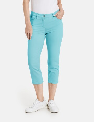GERRY WEBER Slimfit Jeans 'SOL꞉INE BEST4ME' in Blau: predná strana