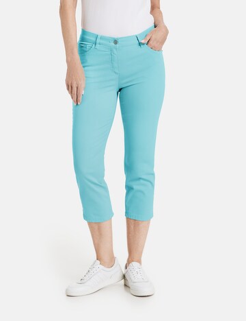 GERRY WEBER Slimfit Jeans 'SOL꞉INE BEST4ME' in Blau: Vorderseite
