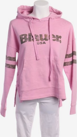 Blauer.USA Sweatshirt / Sweatjacke S in Pink: predná strana