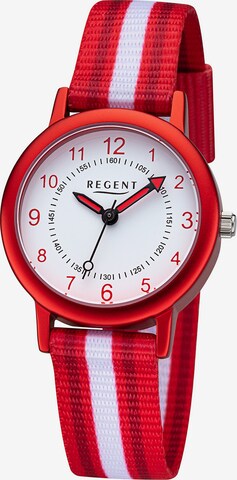 REGENT Watch in Red: front