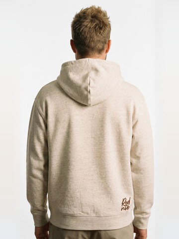 Rednib Sweatshirt 'Hood Stitch' in Beige