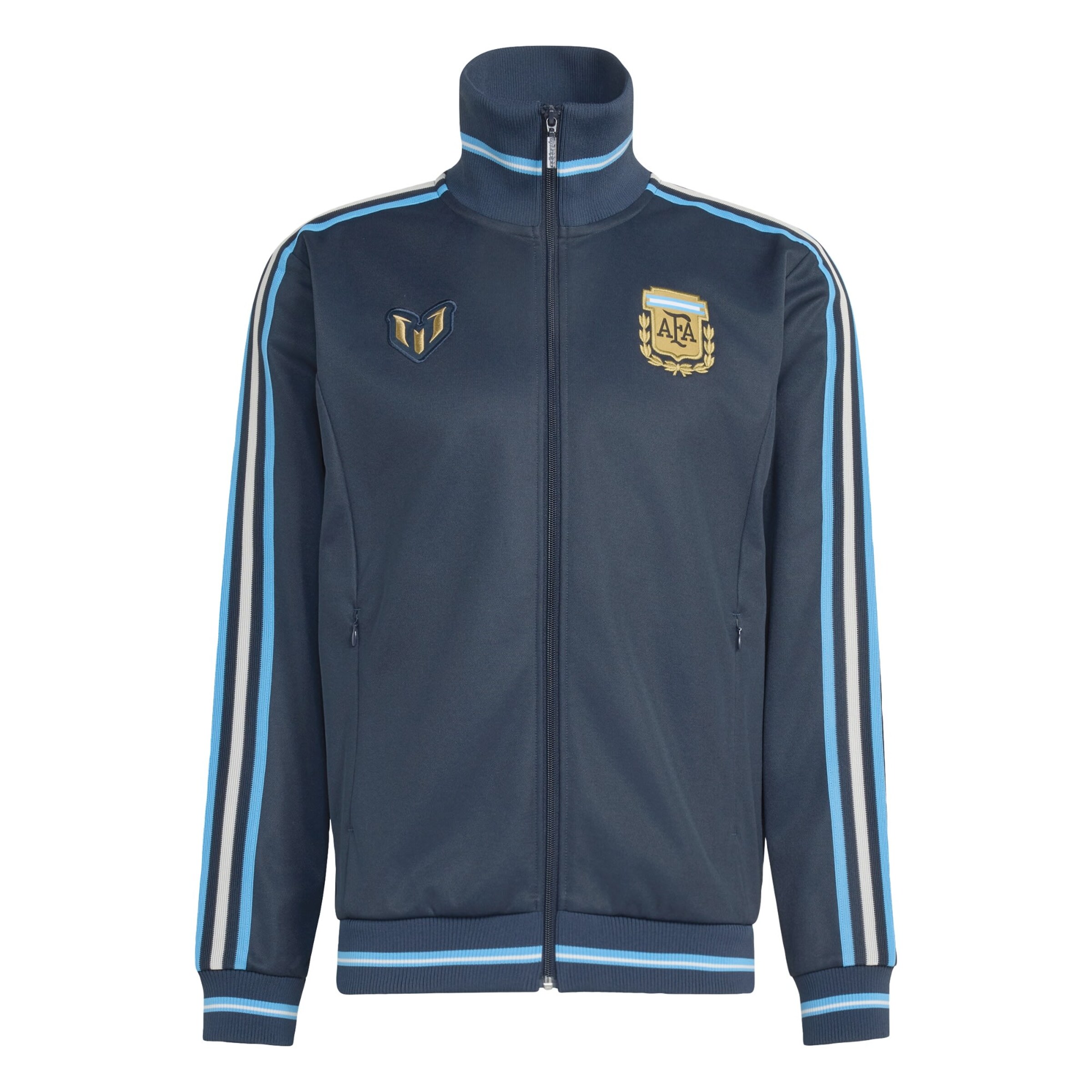 ADIDAS PERFORMANCE - Sudadera con cremallera deportiva 'Argentinien Messi 26' en azul: frente