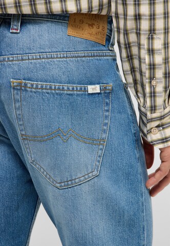 MUSTANG Regular Jeans  'Denver' in Blau