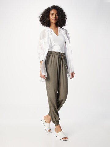 Effilé Pantalon 'You Found Me' WLD en vert