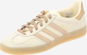 balta ADIDAS ORIGINALS Sportbačiai be auliuko 'GAZELLE': priekis
