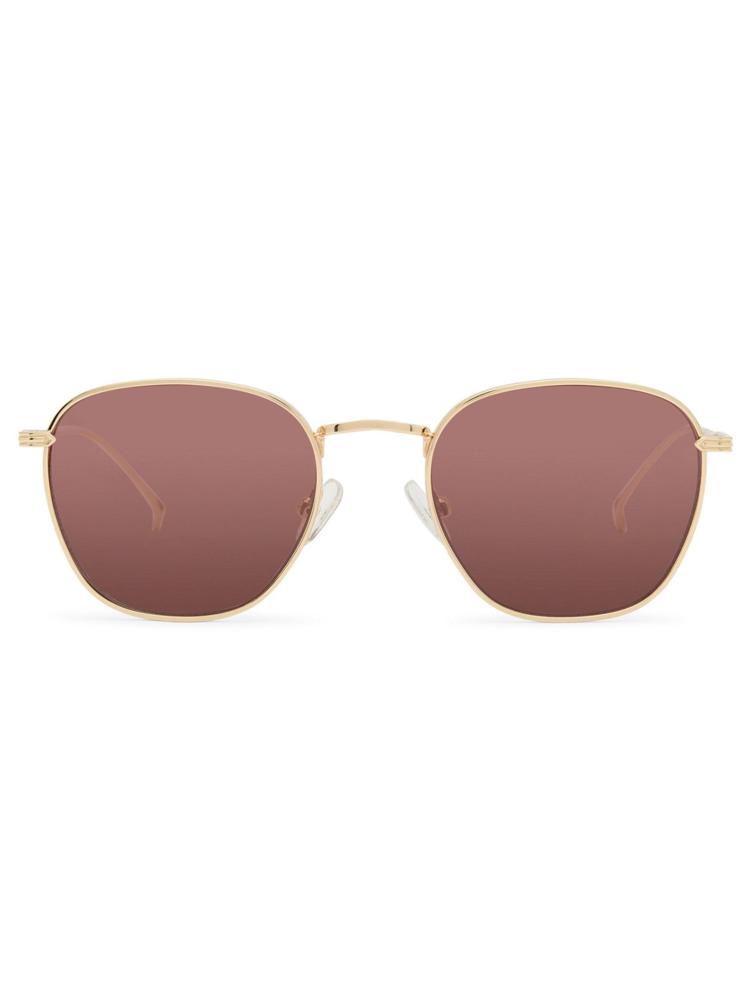 Lunettes de soleil 'Solo-Solis Modern Panto Sonnenbrille' Maxte en marron