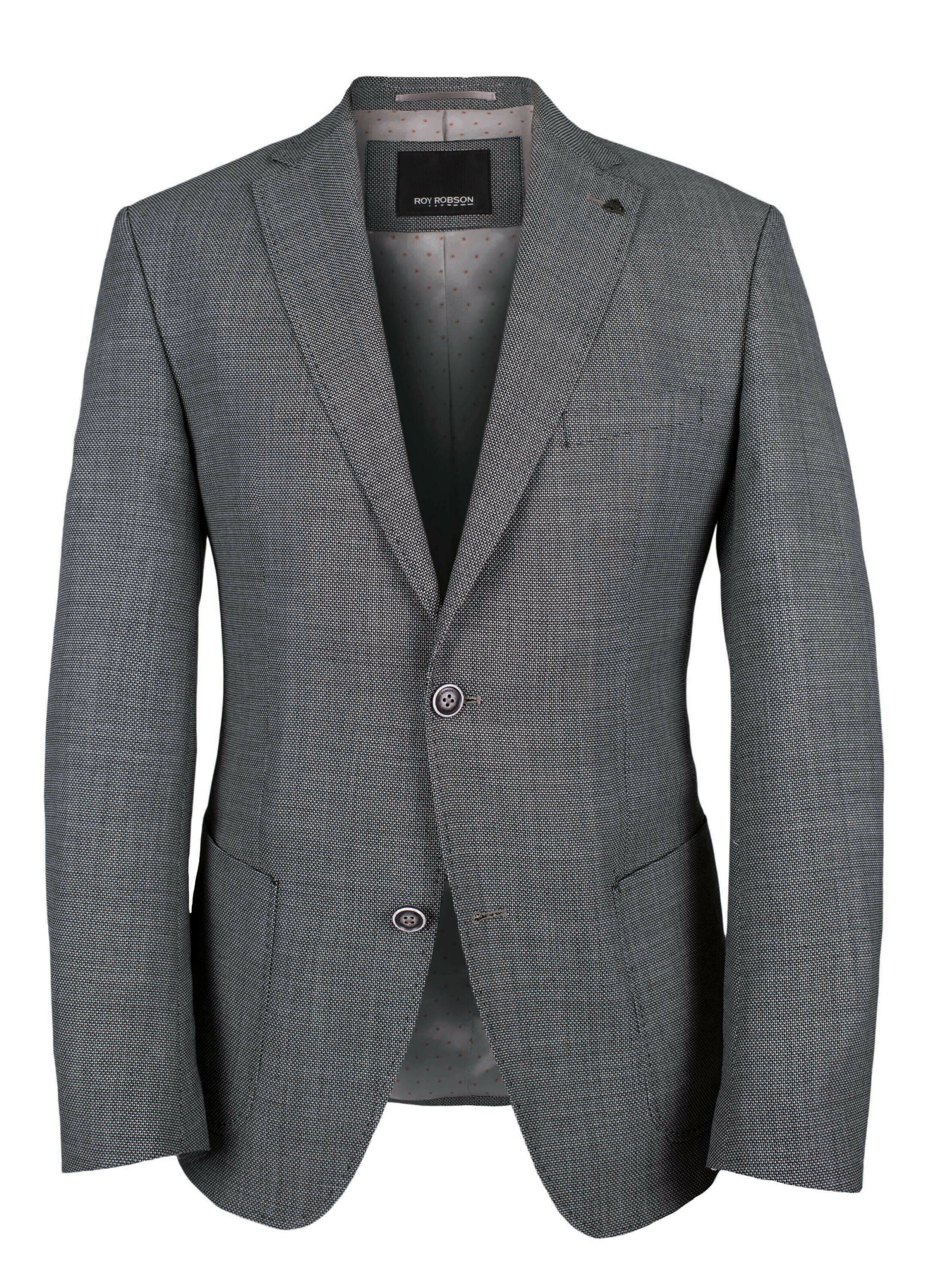 ROY ROBSON Regular fit Colbert in Grijs: voorkant